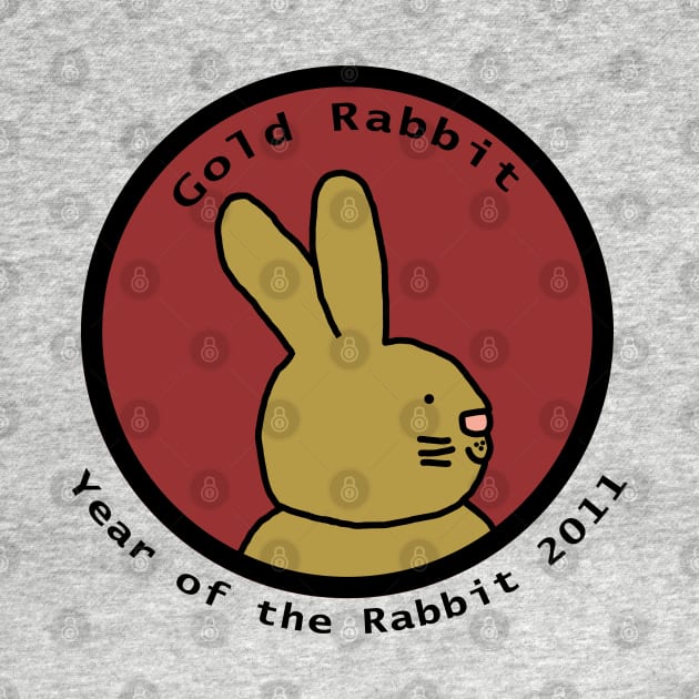 Year of the Gold Rabbit 2011 by ellenhenryart